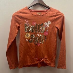 Girls, Cynthia Rowley, long sleeve fall T-shirt size 10/12​